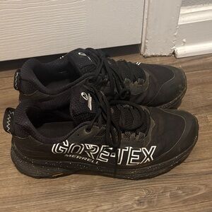 Merrell Black Hiking Shoes with Gore-Tex